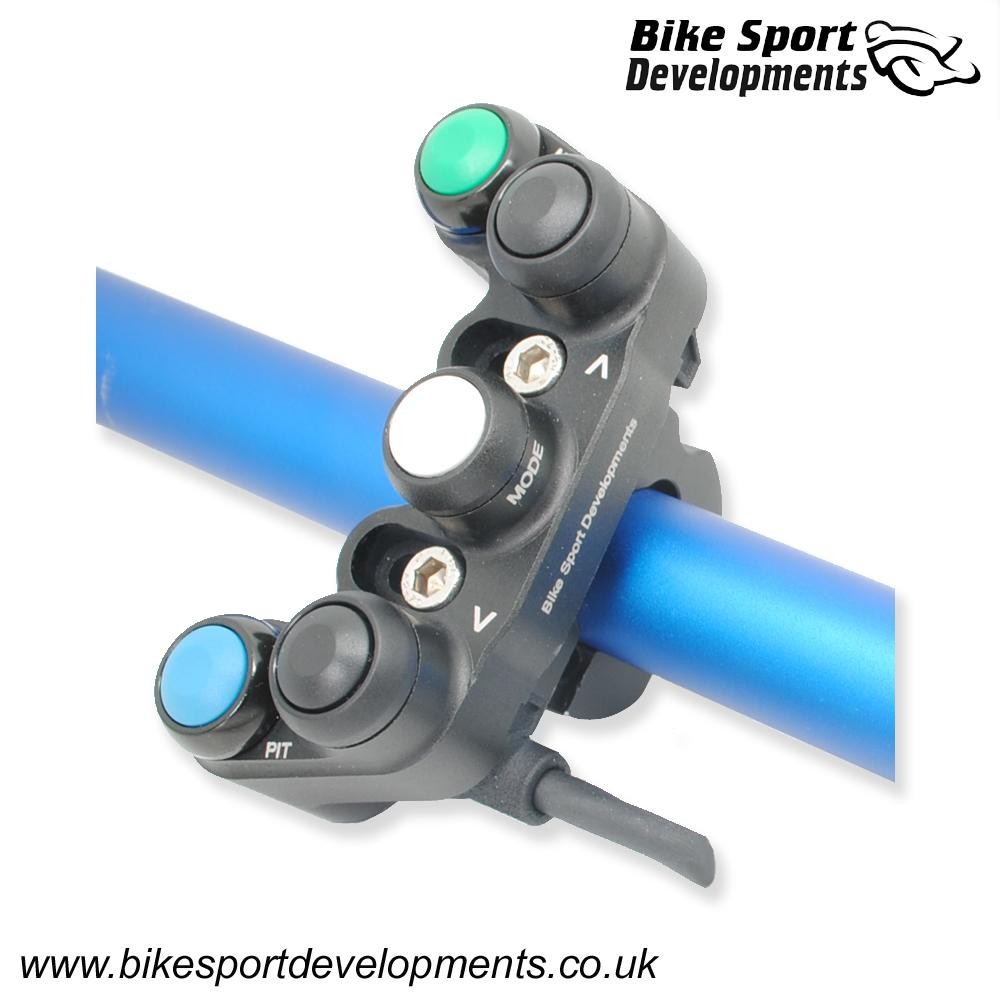 Bike Sport Developments - 5 Function Race Switch - bar clamp